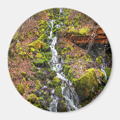 Waterval in bergbron..... magneet (Voorkant)