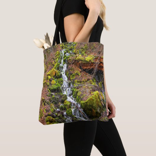 Waterval in bergbron..... tote bag (Dichtbij)