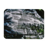 Waterval in bos, Oregon Magneet (Horizontaal)