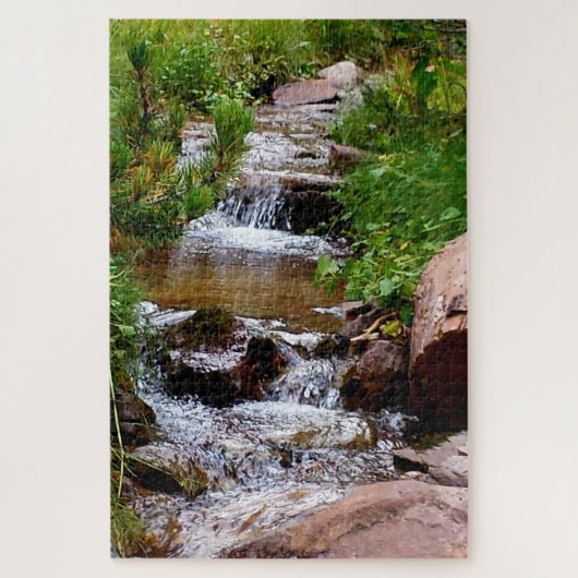 Waterval in Colorado Legpuzzel (Verticaal)