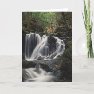 Waterval in Connecticut Notecards Kaart