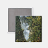 Waterval in de Bern Highlands, 1796 Magneet (Voorkant / Achterkant)