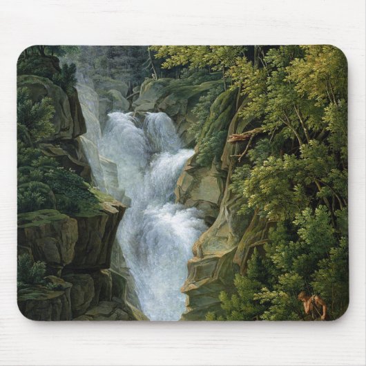 Waterval in de Bern Highlands, 1796 Muismat (Voorkant)