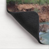 Waterval in de bossen, mousepad muismat (Hoek)