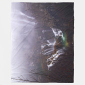 WATERVAL IN DE MIST FLEECE DEKEN (Voorkant)