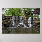 Waterval in de Ozarks Poster (Voorkant)