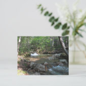 Waterval in de rivier de Pemigewasset I Briefkaart (Staand voorkant)