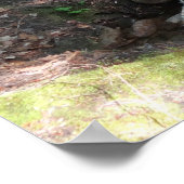 Waterval in de rivier de Pemigewasset I Poster (Hoek)