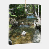 Waterval in de rivier de Pemigewasset III Keramisch Ornament (Rechts)