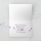 waterval in de rocktuin voor sympathie kaart (Binnen)