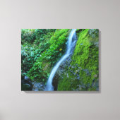 Waterval in de Wildernis Canvasprint Canvas Afdruk (Voorkant)