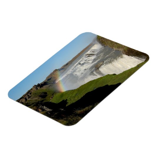 Waterval in de zomer magneet (Linkerzijde)