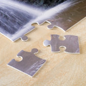 Waterval in Fairy Glen, Rosemarkie Jigzaag puzzle Legpuzzel (Zijkant)