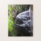 Waterval in Fairy Glen, Rosemarkie Jigzaag puzzle Legpuzzel (Verticaal)