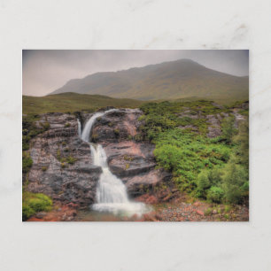 Waterval in Glencoe Briefkaart