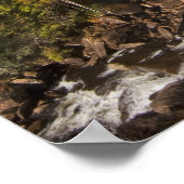 Waterval in Gorges State Park in Noord Poster (Hoek)