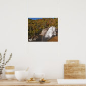 Waterval in Gorges State Park in Noord Poster (Keuken)