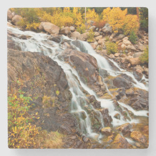 Waterval in Grand Teton National Park Stenen Onderzetter