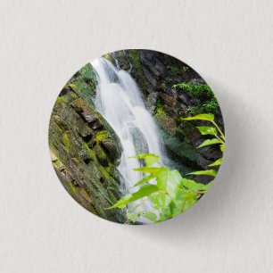 Waterval in Hell's Gate Canyon Ronde Button 3,2 Cm