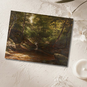 Waterval in het bos - George Hetzel Briefkaart
