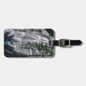 Waterval in het bos, Oregon Bagagelabel (Voorkant horizontaal)