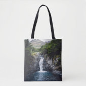 Waterval in het bos tote bag (Voorkant)