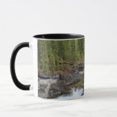 Waterval in het Canadese Rocky Mountains Mok (Links)