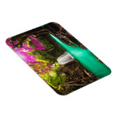 Waterval in het herfstbos magneet (Rechterzijde)