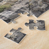 Waterval in het Nationaal Park Glacier Legpuzzel (Zijkant)