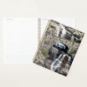 Waterval in het Nationaal Park Glacier Planner (Display)