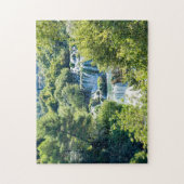 Waterval in het Nationaal Park Krka - Dalmatia, Kr Legpuzzel (Verticaal)