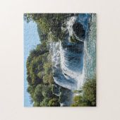Waterval in het Nationaal Park Krka - Dalmatia, Kr Legpuzzel (Verticaal)