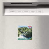 Waterval in het Nationaal Park Krka - Dalmatia, Kr Magneet (Insitu (Vaatwasser))