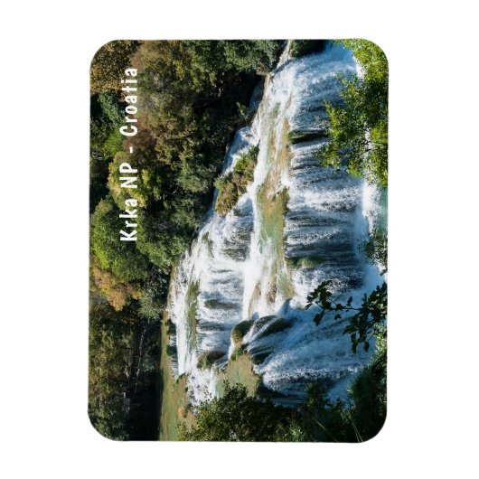 Waterval in het Nationaal Park Krka - Dalmatia, Kr Magneet (Verticaal)