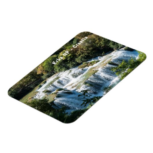 Waterval in het Nationaal Park Krka - Dalmatia, Kr Magneet (Linkerzijde)