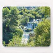 Waterval in het Nationaal Park Krka - Dalmatia, Kr Muismat (Voorkant)