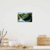 Waterval in het Nationaal Park Krka - Dalmatia, Kr Poster (Keuken)