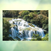 Waterval in het Nationaal Park Krka - Dalmatia, Kr Raamsticker (Vel 3)