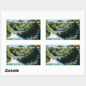 Waterval in het Nationaal Park Krka - Dalmatia, Kr Rechthoekige Sticker (Vel)