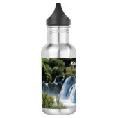 Waterval in het Nationaal Park Krka - Dalmatia, Kr Waterfles (Links)