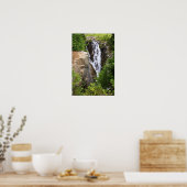 Waterval in het Nationaal Park Mount Rainier Poster (Keuken)