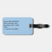 Waterval in het Nationaal Park Plitvice - Kroatië Bagagelabel (Achterkant horizontaal)