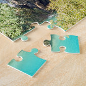 Waterval in het Nationaal Park Plitvice - Kroatië Legpuzzel (Zijkant)