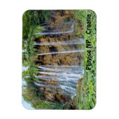 Waterval in het Nationaal Park Plitvice - Kroatië Magneet (Verticaal)