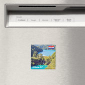 Waterval in het Nationaal Park Plitvice - Kroatië Magneet (Insitu (Vaatwasser))