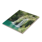 Waterval in het Nationaal Park Plitvice - Kroatië Tegeltje (Zijkant)