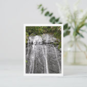 Waterval in het Nationaal Rainwoud El Yunque Briefkaart (Staand voorkant)