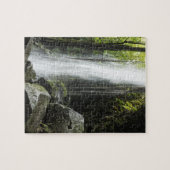 Waterval in het regenwoud Dominica, Emerald Pool Legpuzzel (Horizontaal)