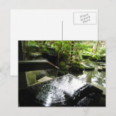 Waterval in Japan Briefkaart (Voorkant / Achterkant)