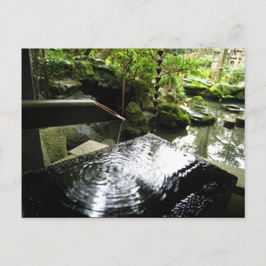 Waterval in Japan Briefkaart (Voorkant)